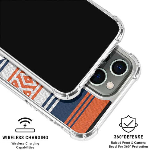 NFL Denver Broncos Trailblazer iPhone 16 Pro Max Clear Case